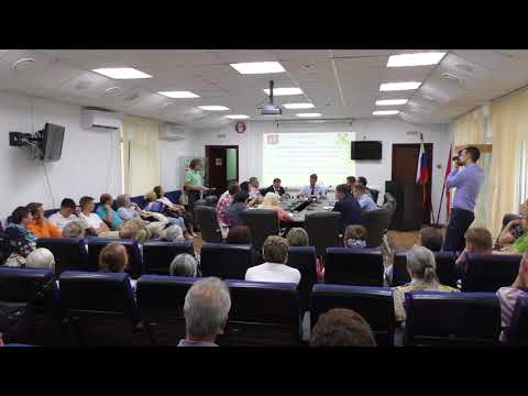 Встреча исполняющего обязанности главы управы района Печатники А.Р. Юмадилова с населением района 18.07.2018