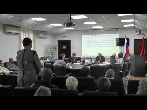 Встреча с населением района Печатники 17.08.2016